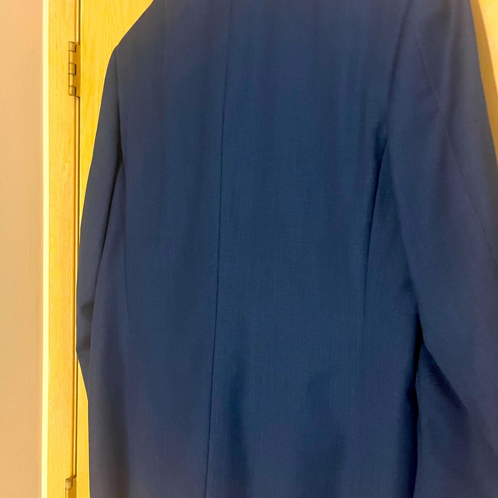 Men’s Canali sport coat. Two button. Made in Italy. Blue.